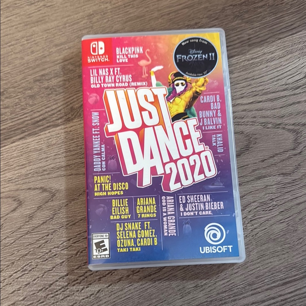 Nintendo Just Dance 2020 Pink Blue Video Game
